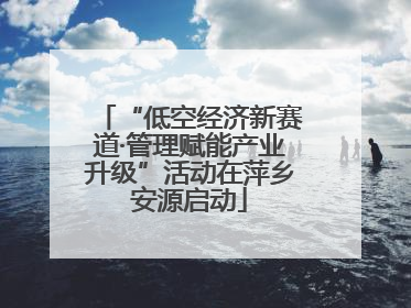 “低空经济新赛道·管理赋能产业升级”活动在萍乡安源启动