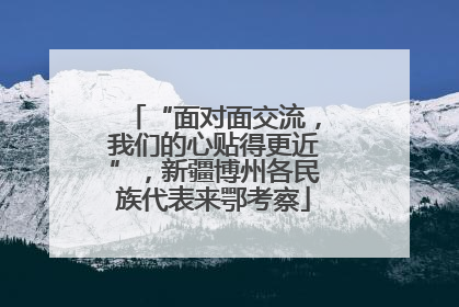 “面对面交流，我们的心贴得更近”，新疆博州各民族代表来鄂考察