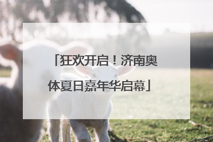 狂欢开启！济南奥体夏日嘉年华启幕