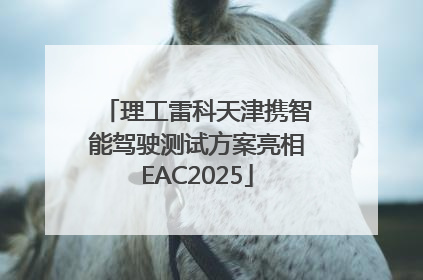 理工雷科天津携智能驾驶测试方案亮相EAC2025