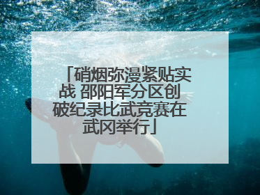 硝烟弥漫紧贴实战 邵阳军分区创破纪录比武竞赛在武冈举行