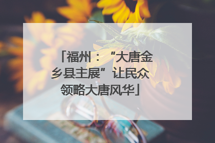 福州：“大唐金乡县主展”让民众领略大唐风华