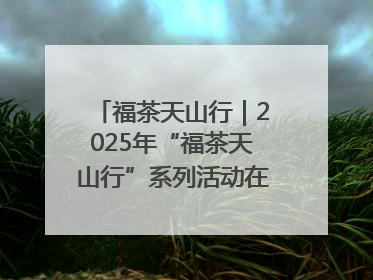 福茶天山行｜2025年“福茶天山行”系列活动在昌吉州启动