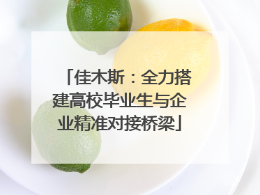 佳木斯：全力搭建高校毕业生与企业精准对接桥梁