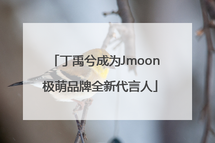 丁禹兮成为Jmoon极萌品牌全新代言人
