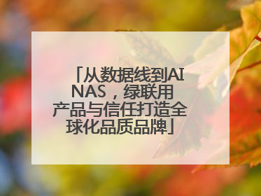 从数据线到AI NAS，绿联用产品与信任打造全球化品质品牌