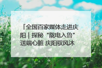 全国百家媒体走进庆阳｜探秘“陇电入鲁”送端心脏 庆阳驭风沐光点亮齐鲁万家