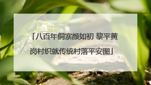 八百年侗寨颜如初 黎平黄岗村织就传统村落平安图
