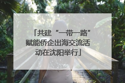 共建“一带一路”赋能侨企出海交流活动在沈阳举行