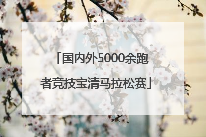 国内外5000余跑者竞技宝清马拉松赛