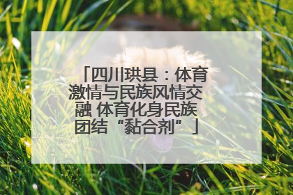 四川珙县：体育激情与民族风情交融 体育化身民族团结“黏合剂”