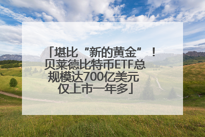 堪比“新的黄金”！贝莱德比特币ETF总规模达700亿美元 仅上市一年多