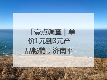 壹点调查｜单价1元到3元产品畅销，济南平价雪糕成主流