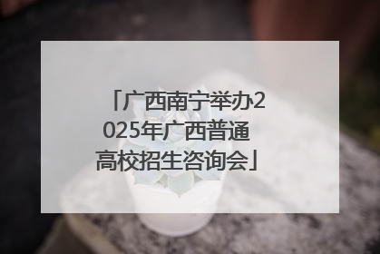 广西南宁举办2025年广西普通高校招生咨询会