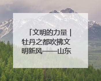 文明的力量｜牡丹之都吹拂文明新风——山东菏泽文明创建一线见闻