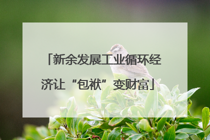 新余发展工业循环经济让“包袱”变财富