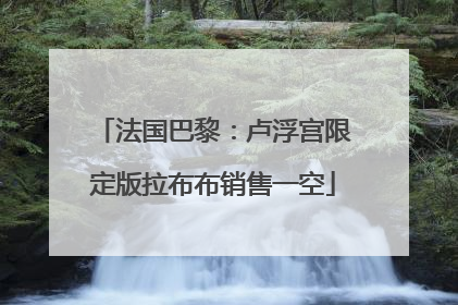 法国巴黎：卢浮宫限定版拉布布销售一空