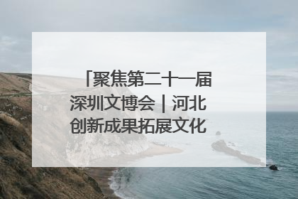 聚焦第二十一届深圳文博会｜河北创新成果拓展文化产业“朋友圈”