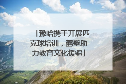 豫哈携手开展匹克球培训，鹤壁助力教育文化援疆