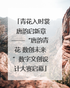 青花入时裳 唐韵启新章——“唐韵青花 数创未来”数字文创设计大赛启幕