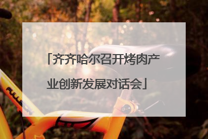 齐齐哈尔召开烤肉产业创新发展对话会