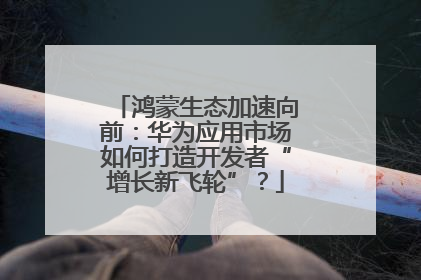 鸿蒙生态加速向前：华为应用市场如何打造开发者“增长新飞轮”？