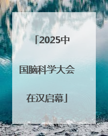 2025中国脑科学大会在汉启幕