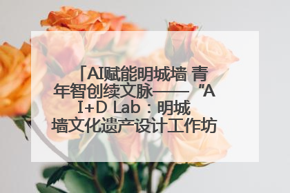 AI赋能明城墙 青年智创续文脉——“AI+D Lab：明城墙文化遗产设计工作坊”在南京开营